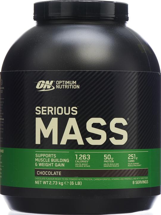 Produktbild Optimum Nutrition Serious Mass (Schokolade, 1 Stk., 3022 g)