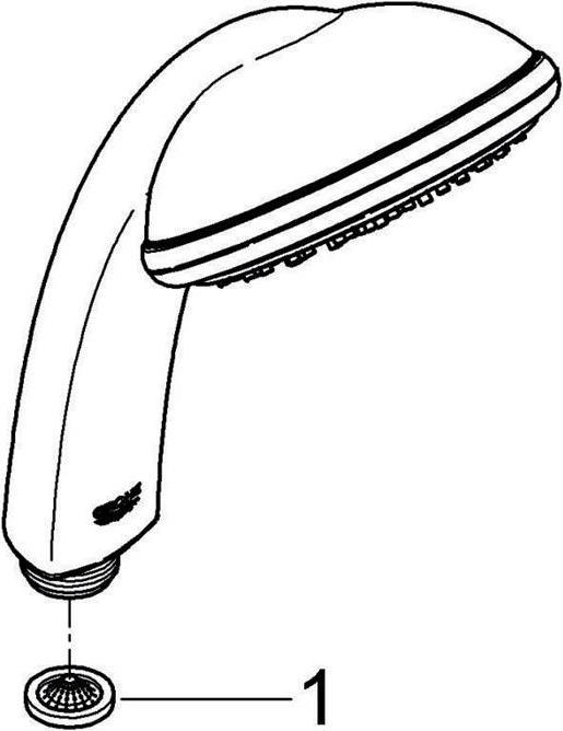Immagine prodotto Grohe Tempesta 100 (3 Tipi di raggi, 12 l/min)
