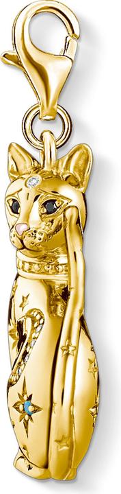 Produktbild Thomas Sabo Charm-Anhänger (Kaltemail, 925 Sterlingsilber, 750 Gelbgold Vergoldung)