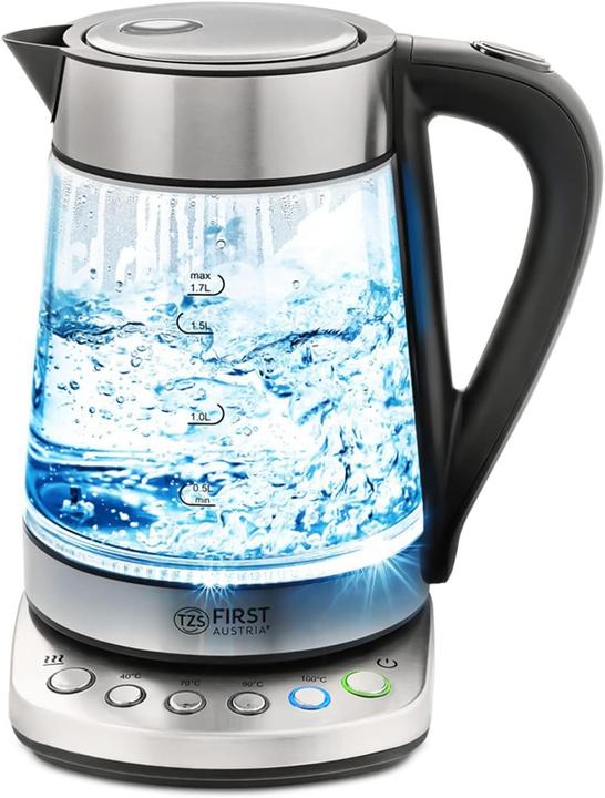 Produktbild TZS First Austria Glaswasserkocher mit Kalkfilter (1.70 l)