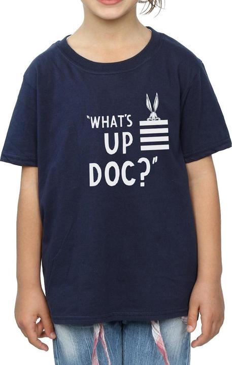 Immagine prodotto Looney Tunes Bugs Bunny What's Up Doc Stripes Maglietta Ragazze (152, 158)