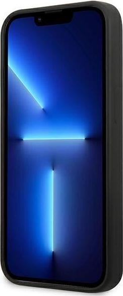Produktbild Guess GUHCP13SSLTGK iPhone 13 Mini 5.4 "Black / Black Solid Silicone Triangle (Apple iPhone 13 mini)