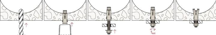 Immagine prodotto Fischer Ancoraggio per soffitto cavo (20 pz.)