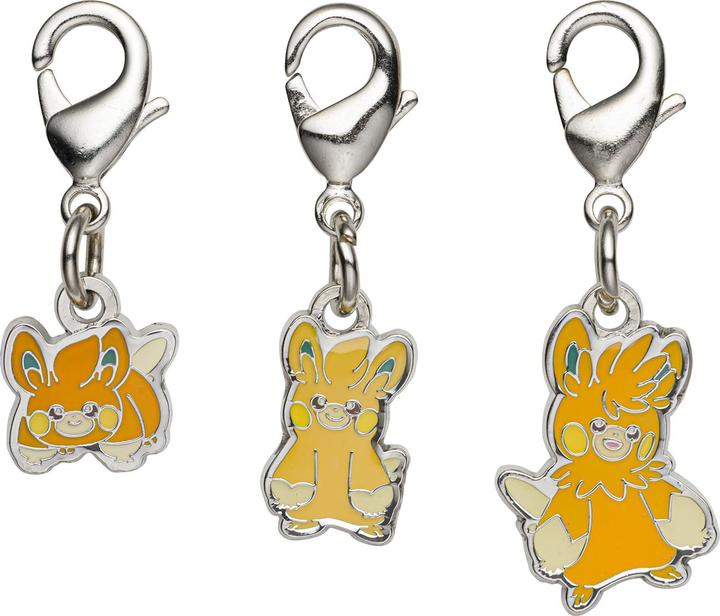 Pokémon Pokemon Center - Pawmi, Pawmo, Pawmot Schlüsselanhänger - 3 Stück
