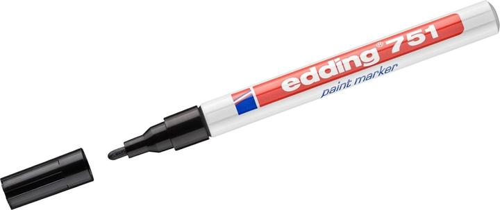 Produktbild Edding 751 Lackmarker (Schwarz, 2 mm, 1 x)