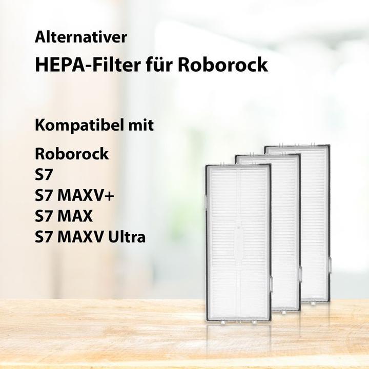Immagine prodotto Hermex Filtro HEPA alternativo per Roborock S7 S7 MAXV+ S7 MAX S7 MAXV Ultra