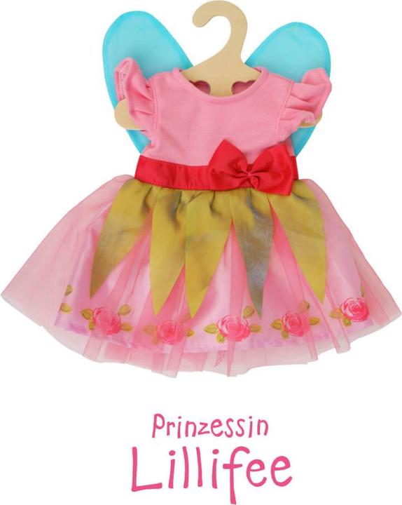 Actual product image Heless "Princess Lillifee" doll's dress with pink bow, size 35-45 cm