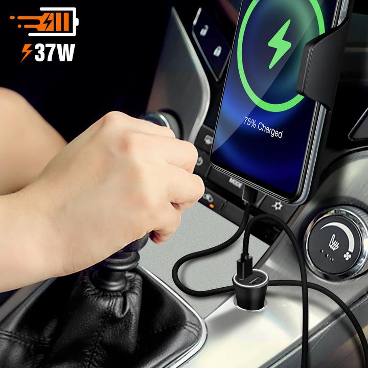 Actual product image Xiaomi Car Charger Quick Charge Edition 37W