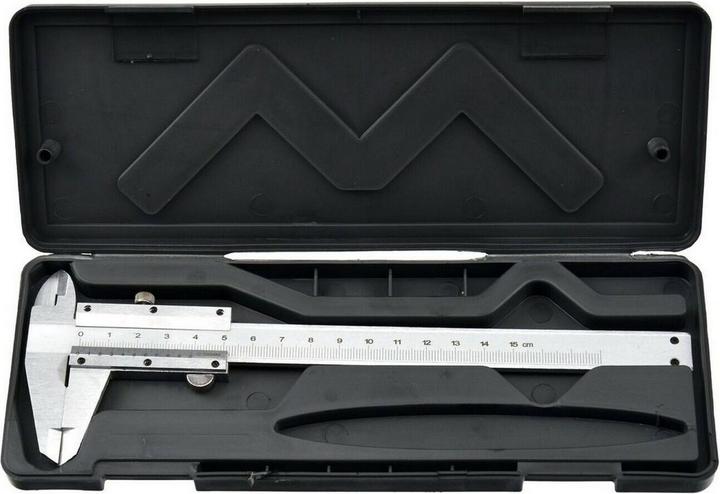 Actual product image GEKO Metal sliding scale, 0-150mm x 0.05 (15 cm)