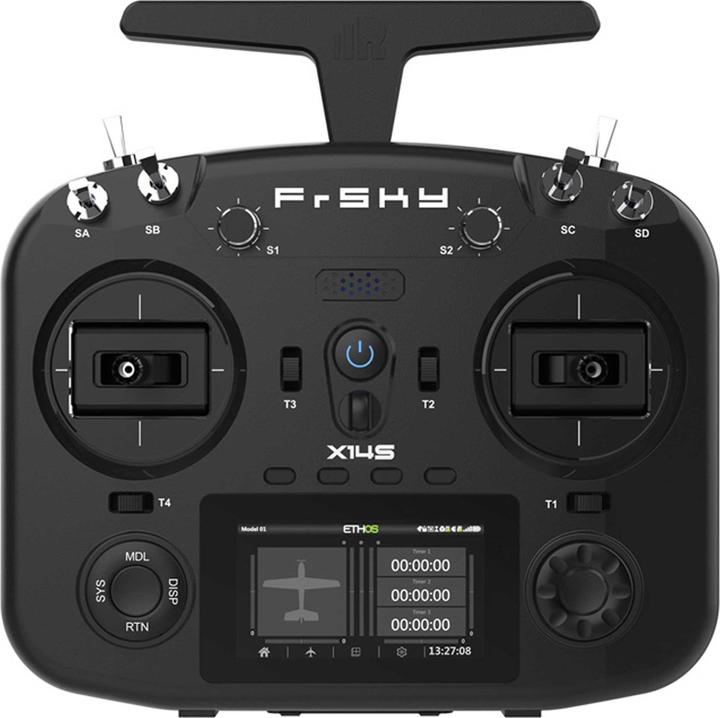 FrSky TWIN X14S transmitter 2.4Ghz black without battery, without stand holder, without EVA bag