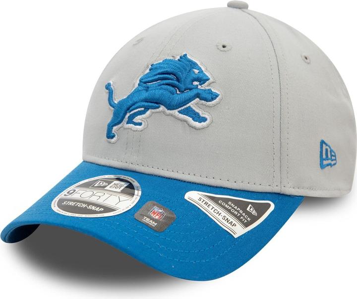 Actual product image New Era 9Forty Stretch-Snap Cap - Detroit Lions (One size)