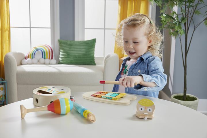 Actual product image Fisher-Price wooden music set (Multilingual)
