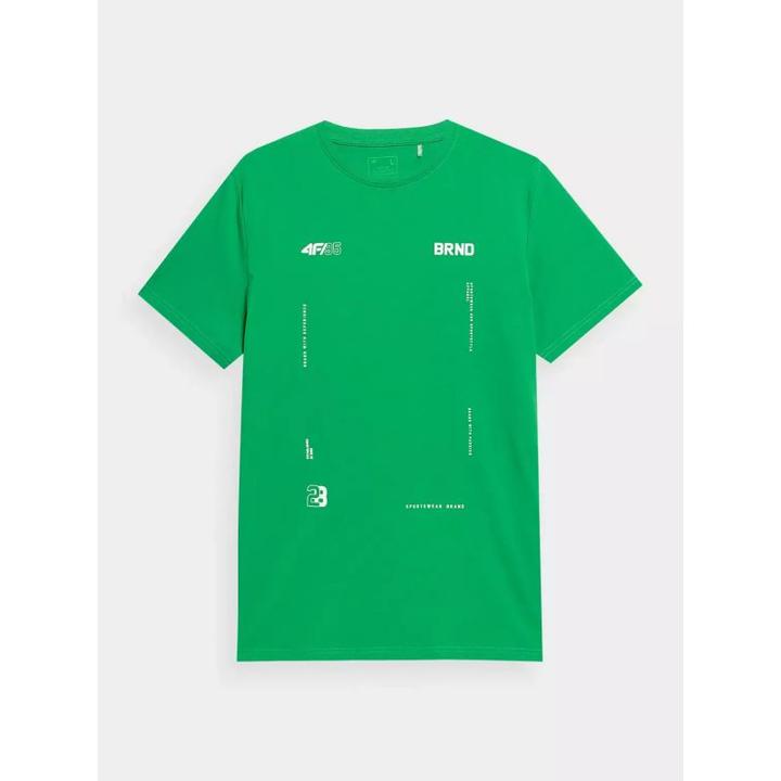 Produktbild 4F Grünes Herren-T-Shirt SS23TTSHM311 41S (S) (S)