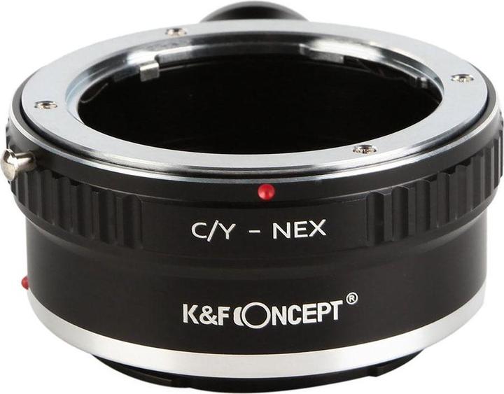 Produktbild K&F Concept High Precision Lens Adapter Mount, C/Y-NEX (with tripod connector)