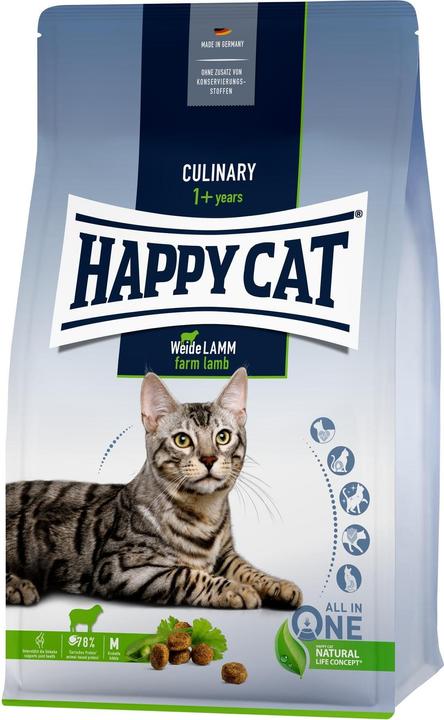 Immagine prodotto Happy Cat Cibo secco Supreme Culinary Pasture Lamb, 1,3 kg (Adulto, 1300 g)