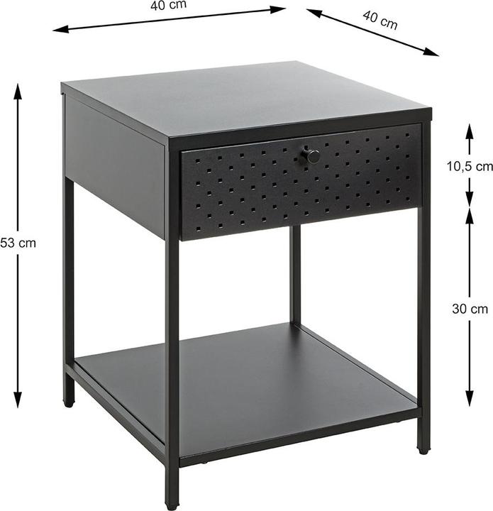 Actual product image HAKU Möbel Console (40 x 40 x 53 cm)