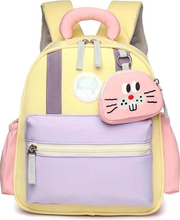 Only-Bags.Store Charmanter Kinder-Rucksack: Leicht, verstellbar und von Hand waschbar - perfekt für Kinder von 3-14
