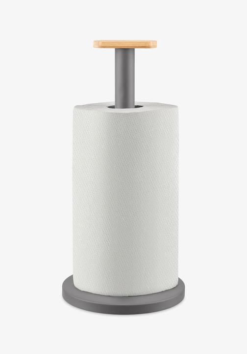 Actual product image Alessi MATTINA kitchen roll holder dark grey