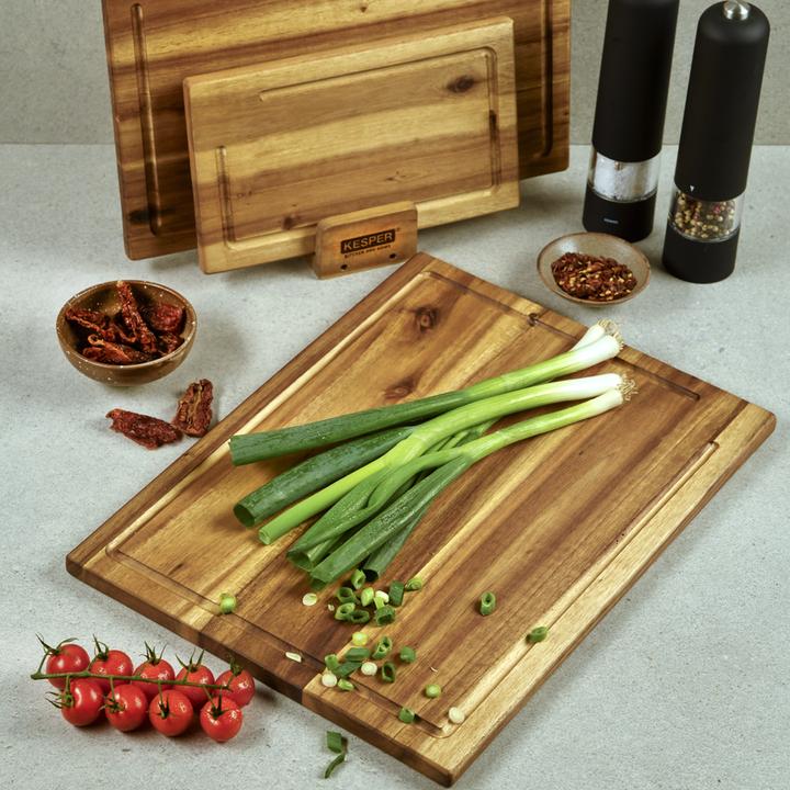 Produktbild Kesper Schneidebrett-Set mit Ständer