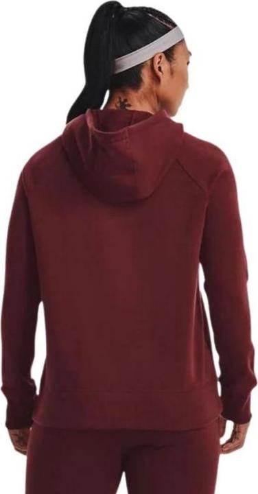 Immagine prodotto Under Armour Donna Rival Fleece Logo Felpa con cappuccio Borgogna 1356318 690 (XL)
