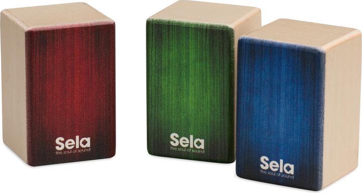 Immagine prodotto Sela Mini Cajon Shaker Set
