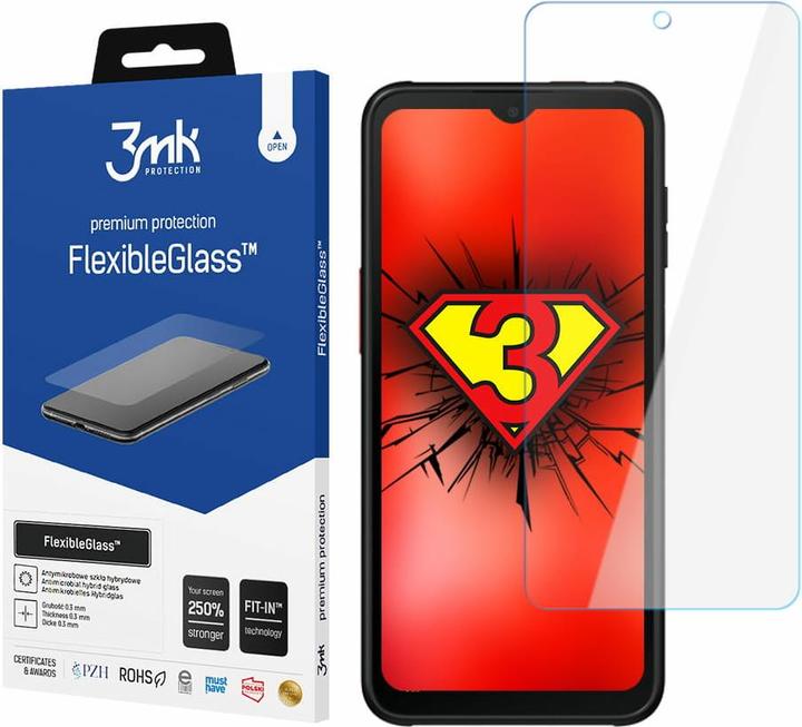 Produktbild 3MK Samsung Galaxy XCover 6 Pro - FlexibleGlass? (1 Stück, Samsung Galaxy XCover 6 Pro)