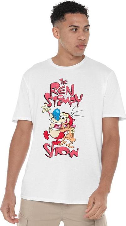 Immagine prodotto Ren & Stimpy Show Maglietta Uomo (XXL)