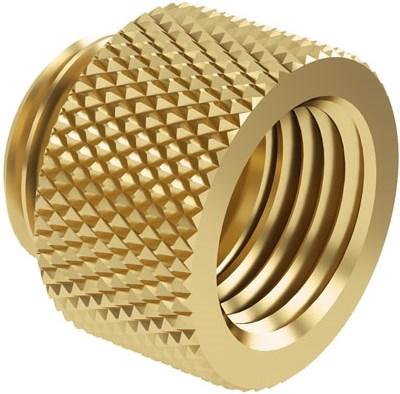 Actual product image Barrow G1/4 inch extension straight MF 10 - gold