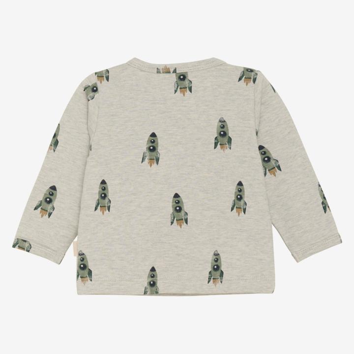 Produktbild Minymo Sweatshirt langarm Bambus Rakete (86)