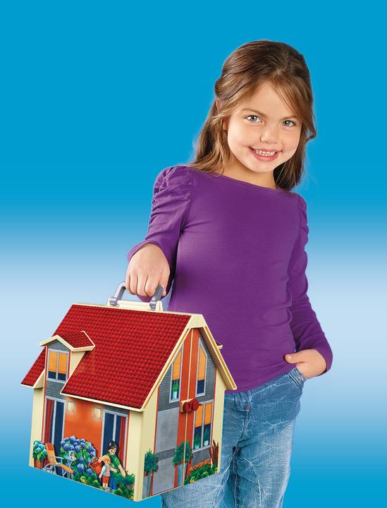Produktbild Playmobil Mitnehm-Puppenhaus (5167, Playmobil Dollhouse)