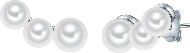 Valero Pearls Damen Sterling Silber Süsswasser-Zuchtperle silber - 32344 (Perle, 925er Silber)