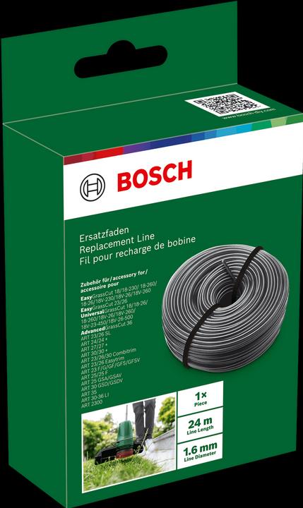 Actual product image Bosch Home & Garden Refill thread (Weed whacker, Trimmer line + line spool)