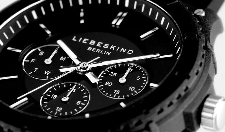 Actual product image Liebeskind Berlin Damenuhr (Analogue wristwatch, 44 mm)