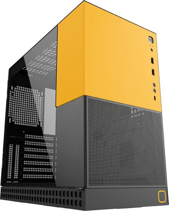 Produktbild Geometric Future King Arthur Midi-Tower Gehäuse - schwarz (Mini-ITX, ATX, Mini-ATX)