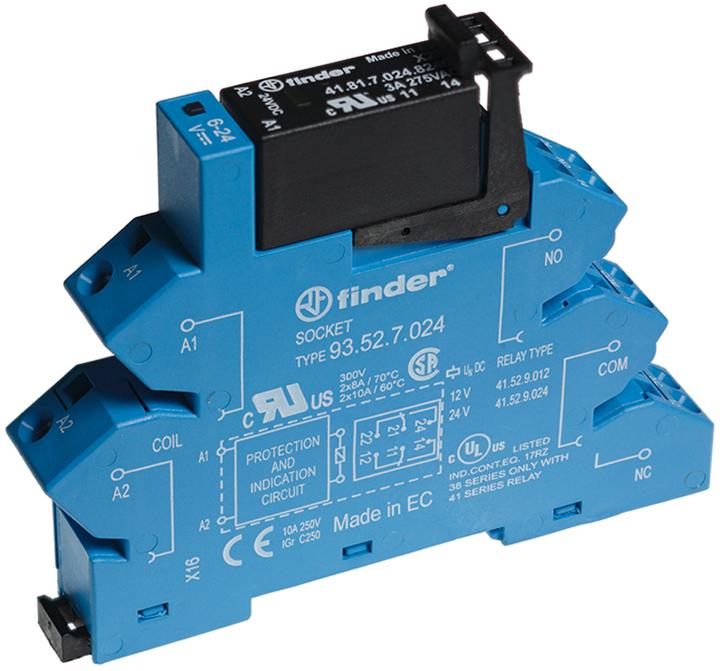 Produktbild Finder Koppelrelais SSR 24VDC 5A Serie 38.41