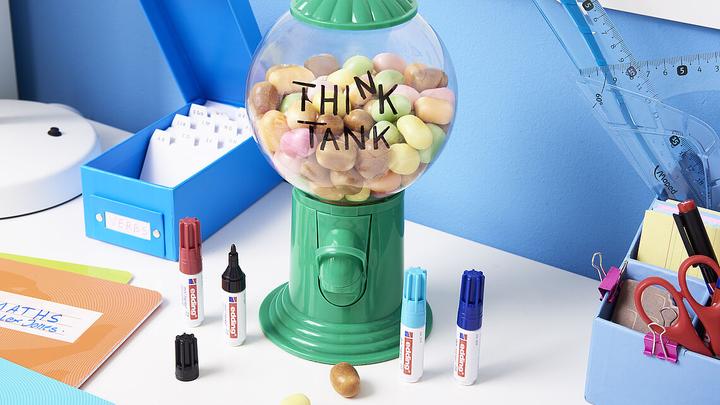 Produktbild Edding Mini Permanentmarker (Schwarz, 3 mm)