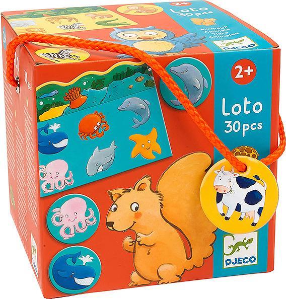 Immagine prodotto Djeco Gioco educativo sugli animali (Tedesco, Inglese, Francese)