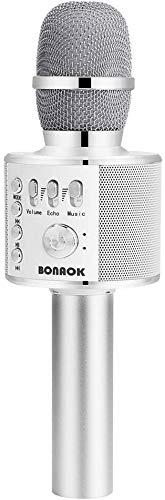Immagine prodotto Bonaok Microfono per karaoke senza fili