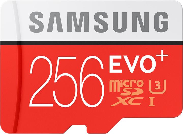 Samsung Evo Plus microSDXC UHS-I (256 GB, microSDXC, U1, UHS-I)