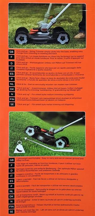 Produktbild Black & Decker Stc1820cm (Trimmfaden)