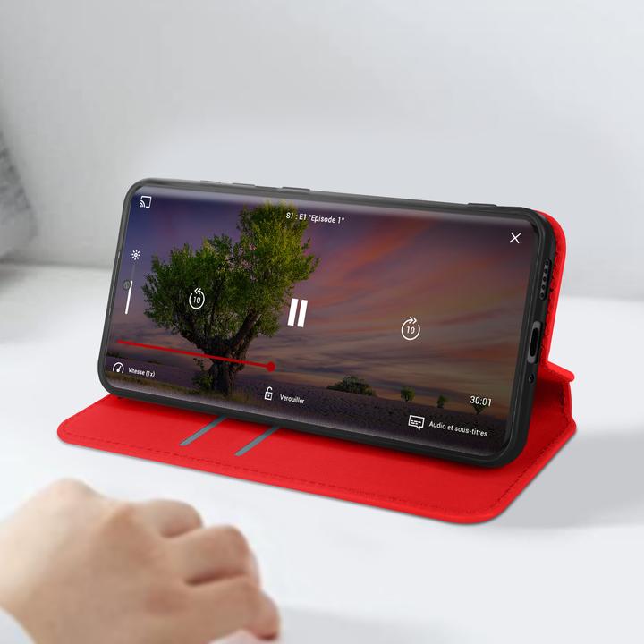 Actual product image Avizar Classic Edition, back cover with magnetic flap Series (Xiaomi Redmi Note 13 Pro+)