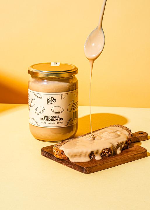 Produktbild KoRo Mandelmus Weiss (500 g)