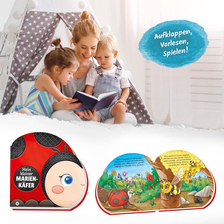 Produktbild Pappenbuch Rasselbuch Mein kleiner Marienkäfer (Deutsch)