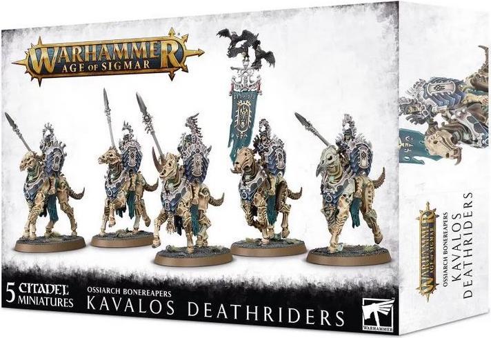 Actual product image Games Workshop Warhammer Age of Sigmar - Ossiarch B. Kavalos Deathriders (Plastic)