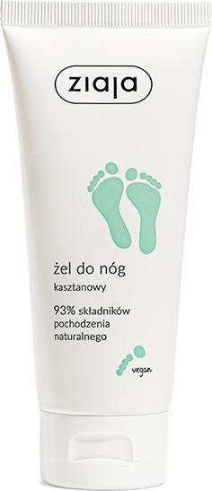 Actual product image Ziaja Traces Chestnut Leg Gel 100ml (Foot cream & foot gel, 100 ml)
