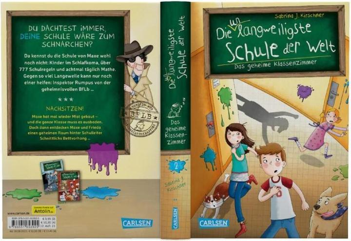 Actual product image Die unlangweiligste Schule der Welt 2: Das geheime Klassenzimmer (German, Sabrina J. Kirschner, 2017)