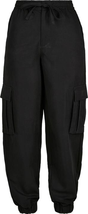 Actual product image Urban Classics Ladies Viscose Twill Cargo Pants (L)