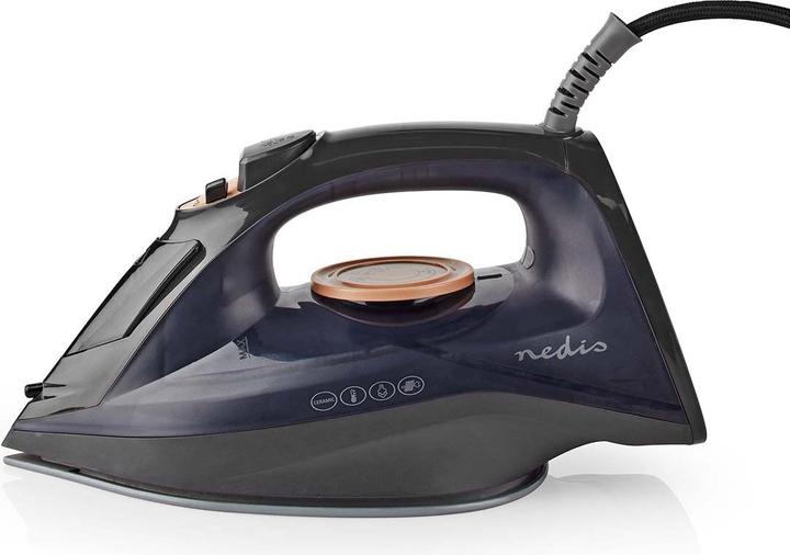 Immagine prodotto Nedis Ferro da stiro | 2200 W | Colpo di vapore | Ceramica | 0,26 l (2200 W, 0.01 g/min)