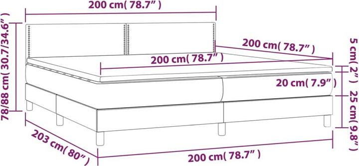 Produktbild VidaXL Yarkona (100 x 200 cm, 200 x 200 cm)