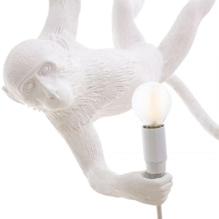 Actual product image Seletti Monkey Lamp White Led Light (120 lm, E14)